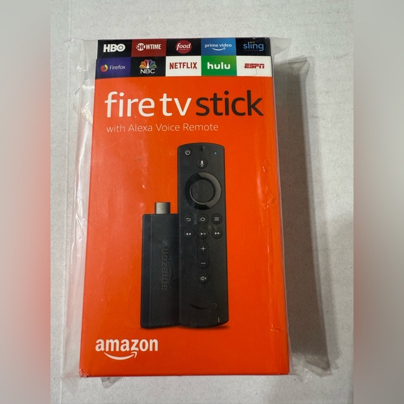 NEW Amazon Fire TV Stick 2nd Gen Media Streamer with 2nd Gen Alexa Voice Remote - Picture 1 of 4